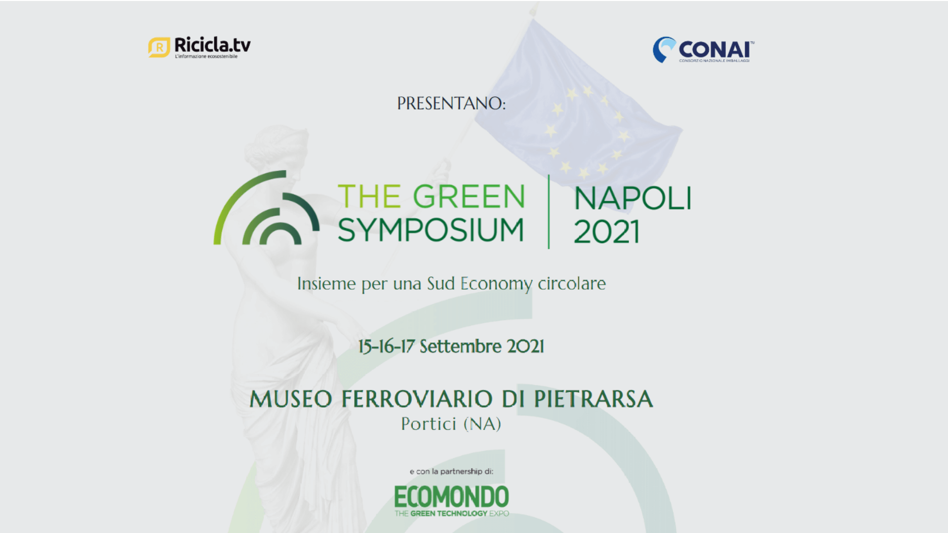 Green Symposium, martedì la conferenza stampa di presentazione